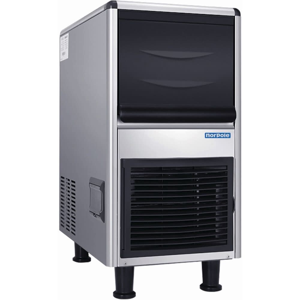 GuestSupply US | Norpole Commercial Ice Maker, 90 lbs of Ice Per